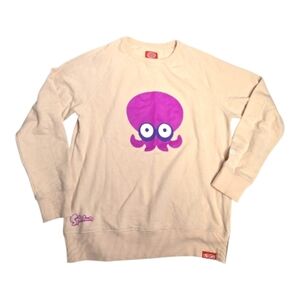 NINTENDO Splatoon Octarian purple octopus exclusive New York Store sweatshirt‎
